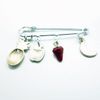 Pin Badge Brooch Badge (Safety Pin Type)