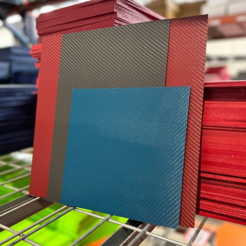 HolsterBuilder Carbon Fiber Kydex Sheets - Professional-Grade DIY Holster & Sheath Making Material - Thermoplastic - (8x8, 8x12, 12x12), Heat-Moldable, Custom Holsters (Black,8X12)