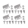 61mm/2.4in Marine Flush Pull Slam Latch, Round Pull Latch Embedded Type Boat Cabinet Hardware for Hatches Yachts RVs