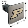 GRAPHICS & MORE Purdue Boilermakers Logo Secondary Tow Trailer Hitch Cover Plug Insert