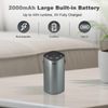 Waterless Essential Oil Diffuser for Car & Home，Aromatherapy Diffuser with 4 Timer（1/3/6/Off,3 Mist Mode,Battery Operated, Scent Air Diffuser for Bathroom Office, Small Aroma Diffuser Darkgrey