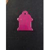 50-Anodized Aluminum Blank Pet tags Seconds Not Perfect- engravable