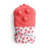 Itzy Ritzy Popper Teether Mitt (Strawberry)