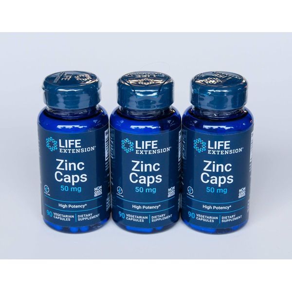 Life Extension Zinc Caps 50 mg 270 caps