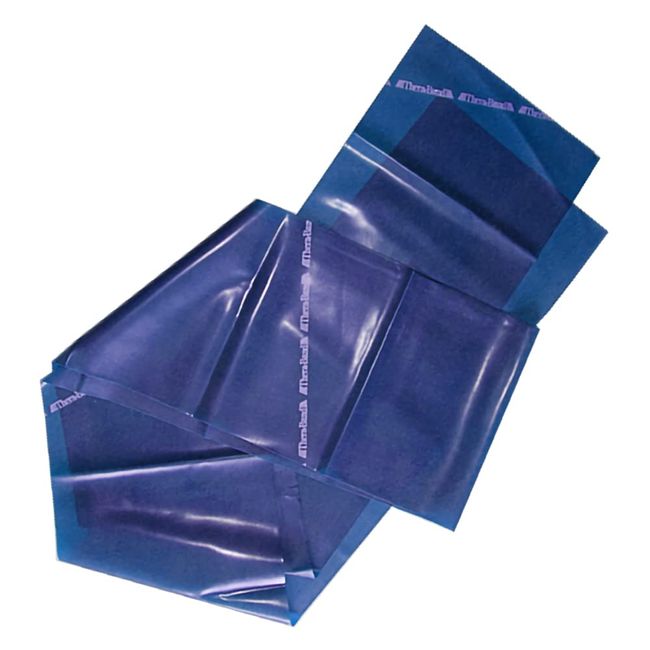 Round Flat Theraband Blue 1.5m Booklet Medium