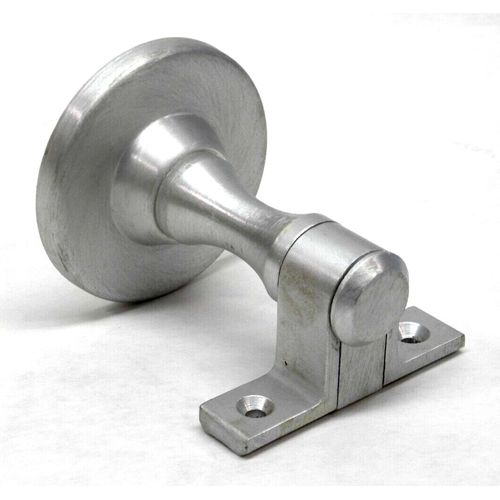 Vintage NOS Julius Blum Carlstadt Hand Railing Brushed Aluminum Wall Bracket SI