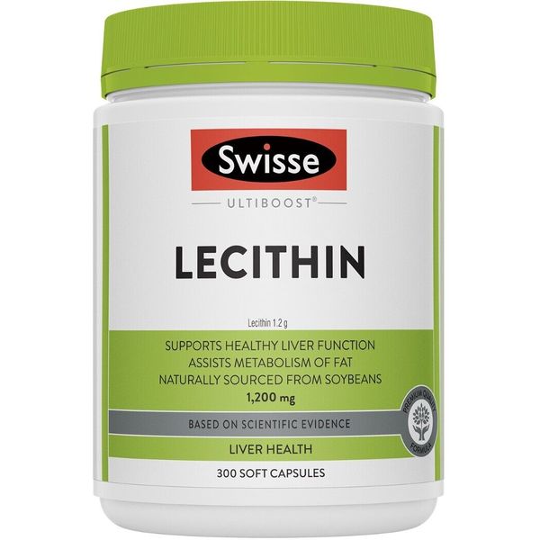 Lecithin 1200mg 300 Caps Swisse UltiBoost