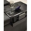 Flexible Bamboo Sofa Tray | Anti-Slip Table Mat for Couch | Cup Holder & Storage