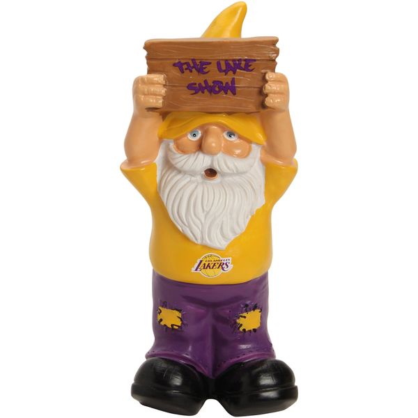 Los Angeles Lakers Slogan Sign Mini Gnome