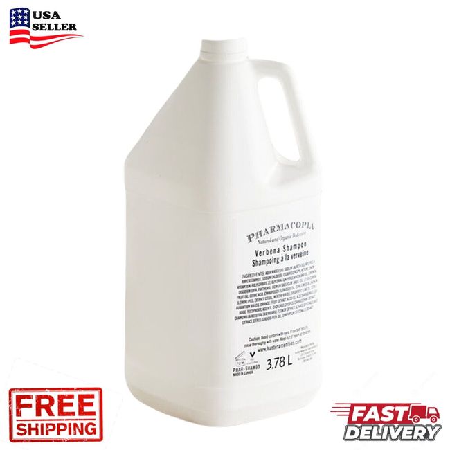 Pharmacopia Verbena 1 Gallon Shampoo PHAR-SHAM03 - 1/Case