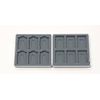 ABE Switch Game Card Case for 12 Switches, Game Card Storage Case, white, Modern