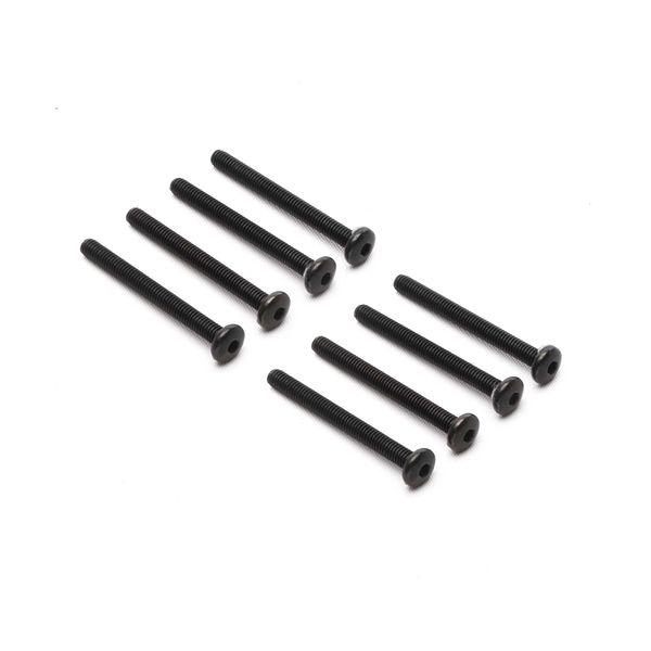 Axial AXI235129 M4 x 40 mm, button head screw (8), multi-coloured
