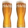 2 x Pravha Half Pint Glass
