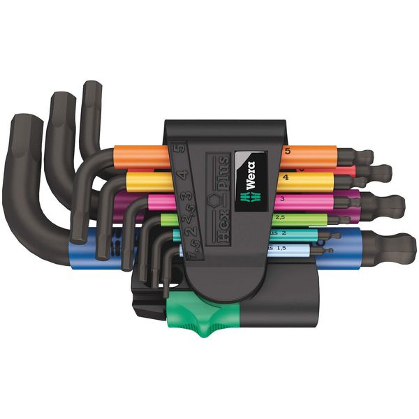 Wera 950 9 Hex Plus Multicolour Wrench Set One Size Multi Tool 05133164001