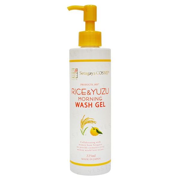 Rice and Yuzu Morning Wash Gel (option: 225ml)