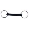Korsteel Flexi Rubber Mullen Mouth Loose Ring Snaffle Bit, 5"