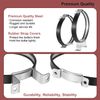 yourour 82013 Nitrous Oxide Bottle Bracket,7”Nos Single Bottle Holder Bracket for 10-15 pound nitrous bottle