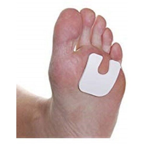 Dr. Jills Wide Felt 1/4 Thickness U-shaped Callus Pads Pack 20