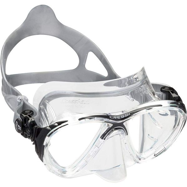 Cressi Big Eyes Evolution Crystal, clear/black