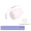 sourcing map 2Pcs Blind Cord Weight, 30mm Curtain Blinds Handles Plastic Pull String Pendants for Window Shutter Vertical Roller Blinds Accessories, White