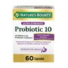 Probiotics by Nature's Bounty, Ultra Strength Probiotic 10, Immune Health & Digestive Balance, 60 Capsules