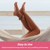 KoluaWax Exfoliating Brush, Body Scrubber for Wet or Dry Brushing, Waxing Prep for Skin and Ingrown Hair, Soft Bristle for Scrubbing, Lymphatic Drainage and Blood Circulation Improvement