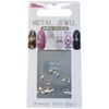 Metal Jewel ☆ Leaf Diamond Gold Silver metarusutazzu sliver