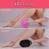 2 Pack Exfoliating Gloves Korean Spa Keratosis Pilaris Loofah, Body Deep Exfoliating Gloves Away Dead Skin Body Scrub Gloves Great for Spray Tan Removal