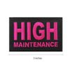 Cute-Patch Girl Gang High Maintenance Embroidered Iron on Patch