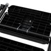 5 Step Non-Slip Stool Ladder with Handrails 330 lbs folding Tool Tray Platform