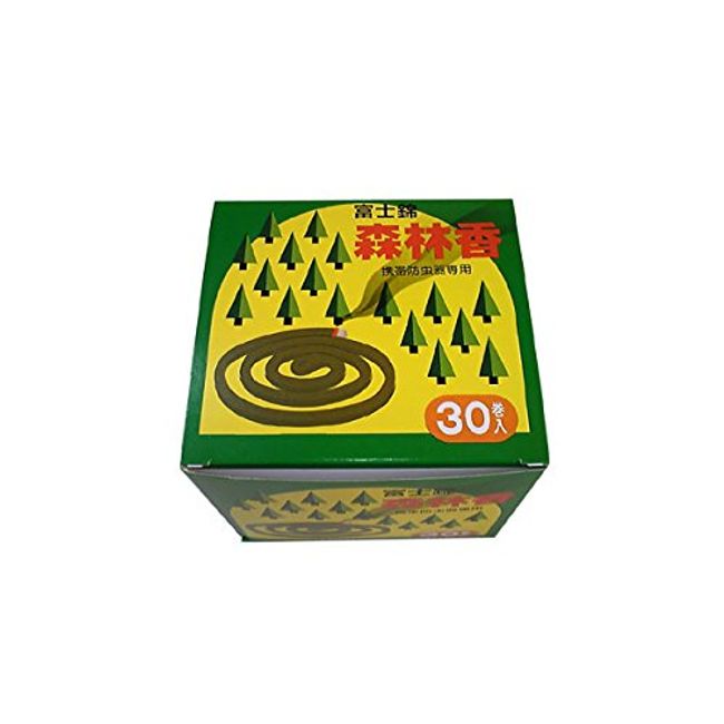 Kodama Brothers Shokai Fuji Nishiki Forest Incense (Yellow), Pack of 30