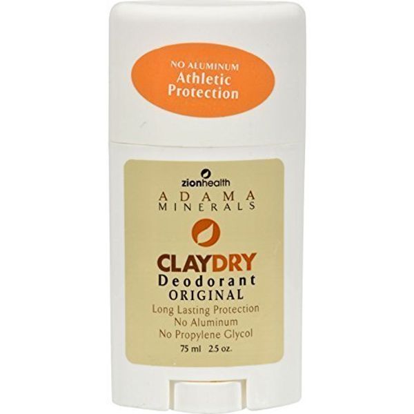 Zion Health Clay Deod Adama Solid 2.5 Oz