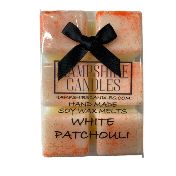 White Patchouli Wax Melts | Highly Scented | Natural Soy Wax | Handmade