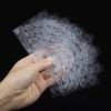 10 Sheets (240pcs) Double-Side Nail Glue Sticker, Kalolary Nail Glue Jelly Gel Tape Adhesive Tabs Nail Glue Transparent Flexible Adhesive Fake Nails Tips for Manicure