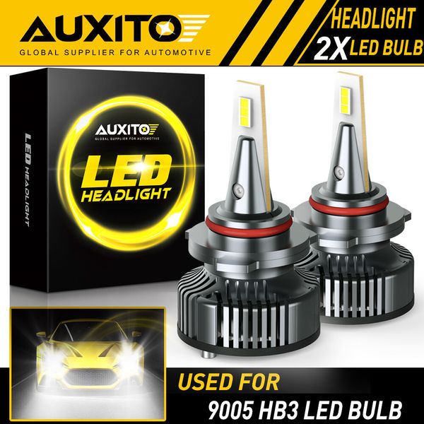 AUXITO 9005 LED Headlight Bulbs Conversion Kit High Beam Super Bright Y13 EOA