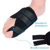 Toe Correction Bandage Black "S"