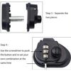 Mizzuco Trigger Lock 3 Digit Combination Gun Lock (Black5)