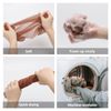 6 Pieces African Net Sponge Long African Exfoliating Net Shower Loofahs Bath Wash Cloth Scrubbing Net Body Scrubber Back Scrubber Skin Smoother