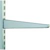 10 Pack 120mm Matt Silver Watson Twin Slot Shelving Bracket