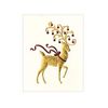 Caspari Reindeer Gift Enclosure Cards, 12 with Envelopes