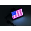 Kuryakyn Freedom Flag LED Hitch Cover Black
