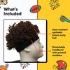 Watt's Wigs - Mahomes Headband Wig - One Size Fits All