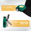 EverBrite 2Pack Rechargeable COB Keychain Work Light Magnetic Flashlight 6 Modes