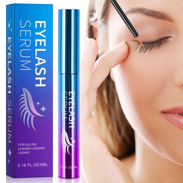 Lash Serum - Rapid Eyelash Growth Serum,eyelash serum,Lash Enhancing Serum for Eyelash Growth Thickness,Boost Thicker, Fuller, and Longer Lashes 5ml