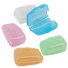 Quesuc 5 Pieces Travel Portable Toothbrush Head Covers Toothbrush Protective Case