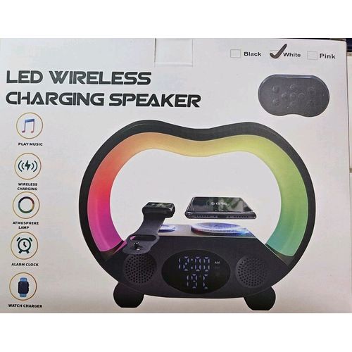 LED Wireless Charging Speaker