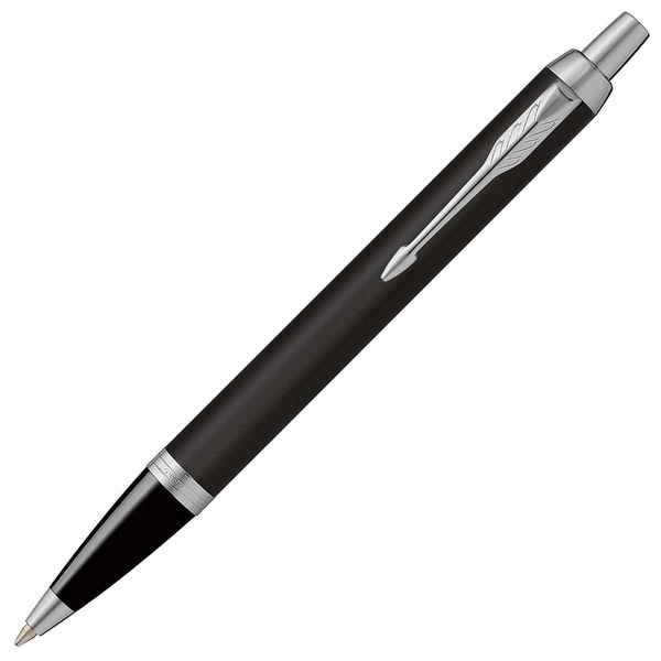 PARKER CT 2143442Z Official Parker IM Ballpoint Pen, Oil-based, Luxury Brand, Gift, Matte Black