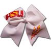 Cheer bows ASU Hair Bow White