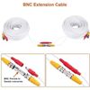 3M Black Premade BNC Video Power Cable/Wire for Security Camera, CCTV, DVR, Surveillance System, Plug & Play
