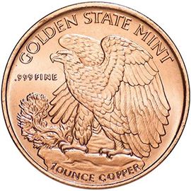  1 oz .999 Pure Copper Round/Challenge Coin (Lincoln